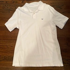 Vineyard Vines White Polo Shirt